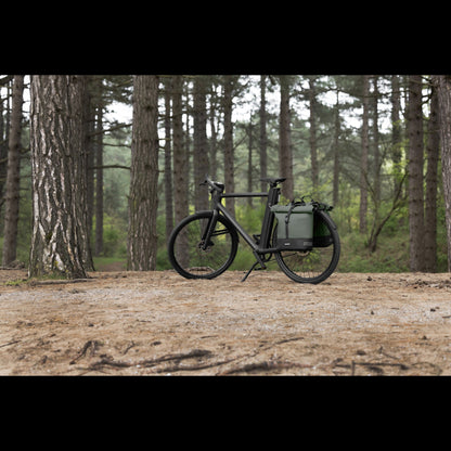 Urban Proof Double Rolltop Bag 38L groen - Recycled