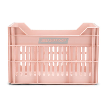 Urban Proof fietskrat 30L warm roze - Recycled