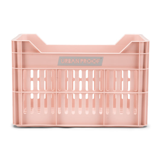 Urban Proof fietskrat 30L warm roze - Recycled