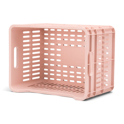 Urban Proof fietskrat 30L Click warm roze - Recycled