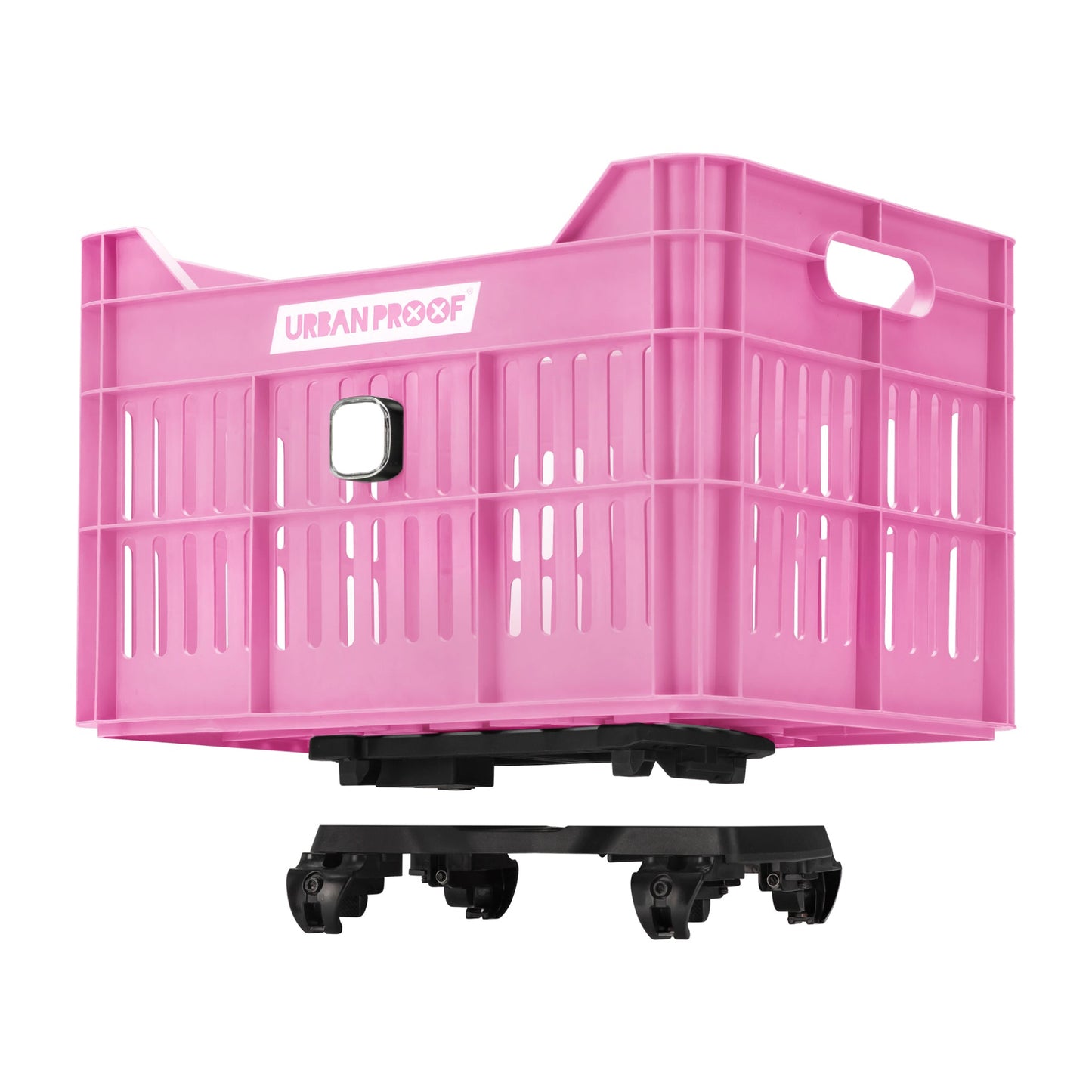 Urban Proof fietskrat 30L Click felroze - Recycled