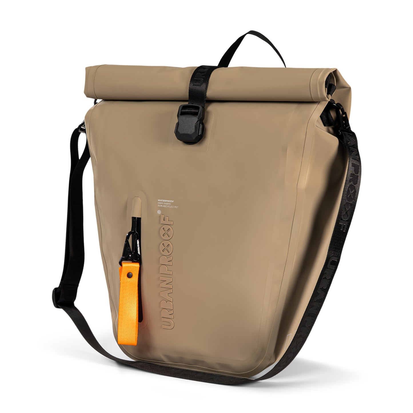 Urban Proof Storm Bike Bag 20L Zand - Recycled