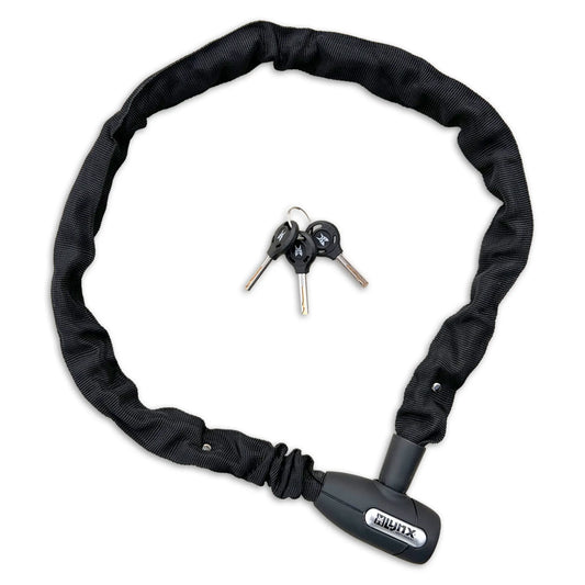 Lynx kettingslot Cityline M110 black 5.5 mm x 110 cm. nylon hoes