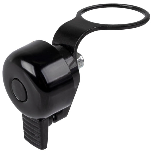 Fietsbel stuurpen bevestiging 1.1/8' zwart 32 mm.