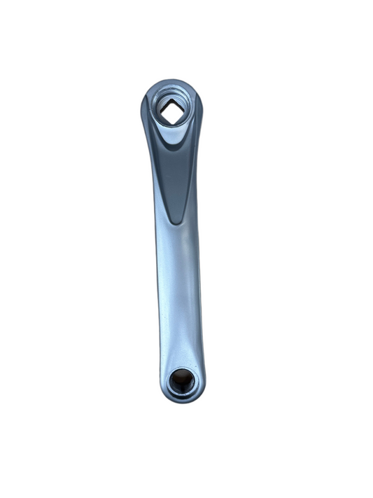 HH linker crank staal alu look geplastificeerd 170