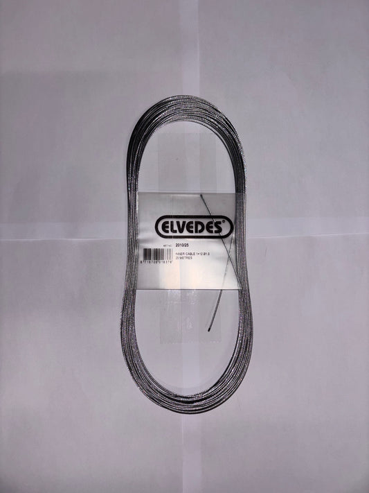 Elvedes 2010/25 binnenkabel 25 mtr. 1.0 mm.