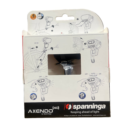 Spanninga Axendo 40 XE E-Bike koplamp 6-36VDC BR195