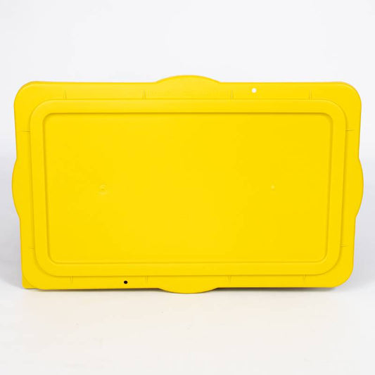 Big boy kunststof deksel geel