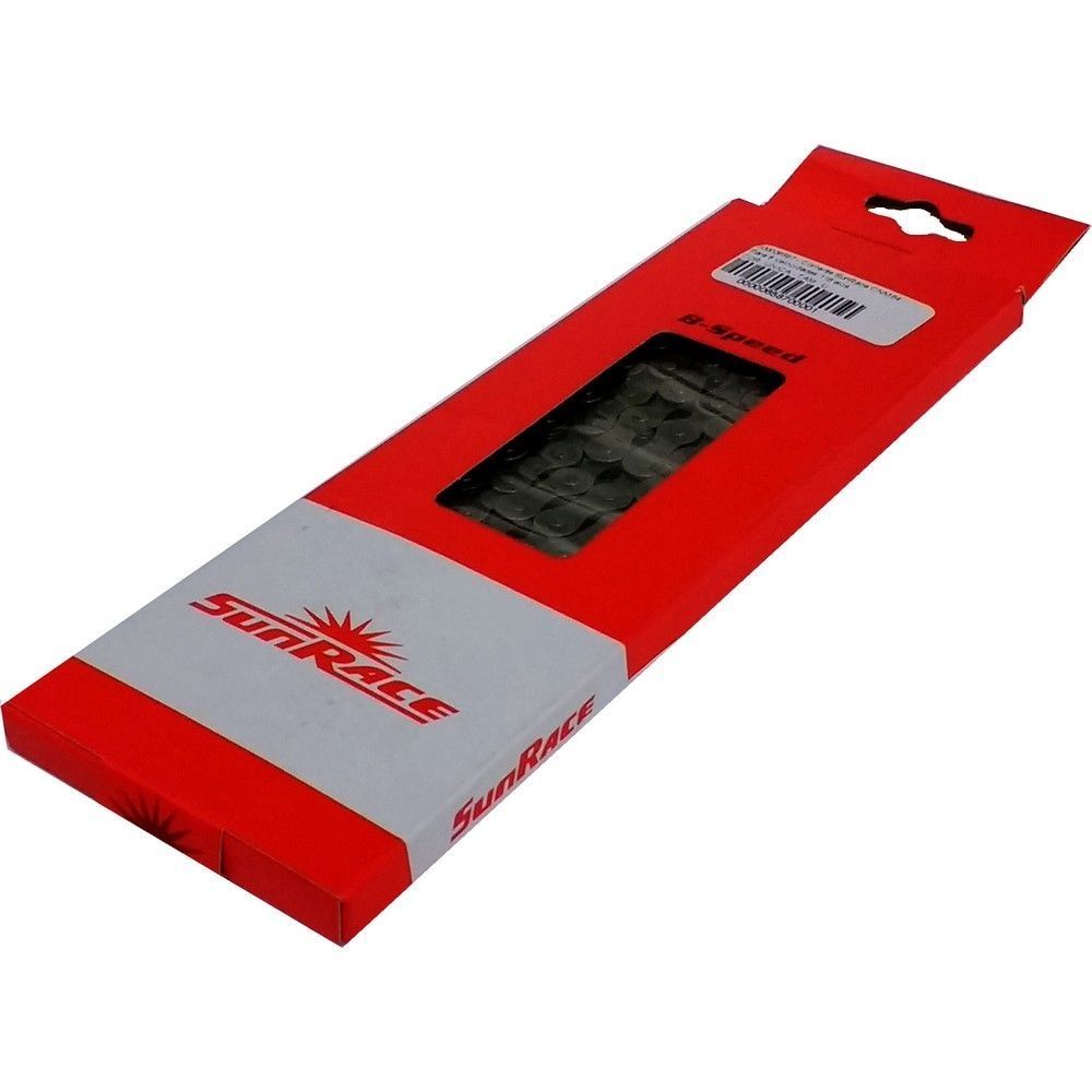 Sun Race CNM84 ketting 8V. 116 zilver