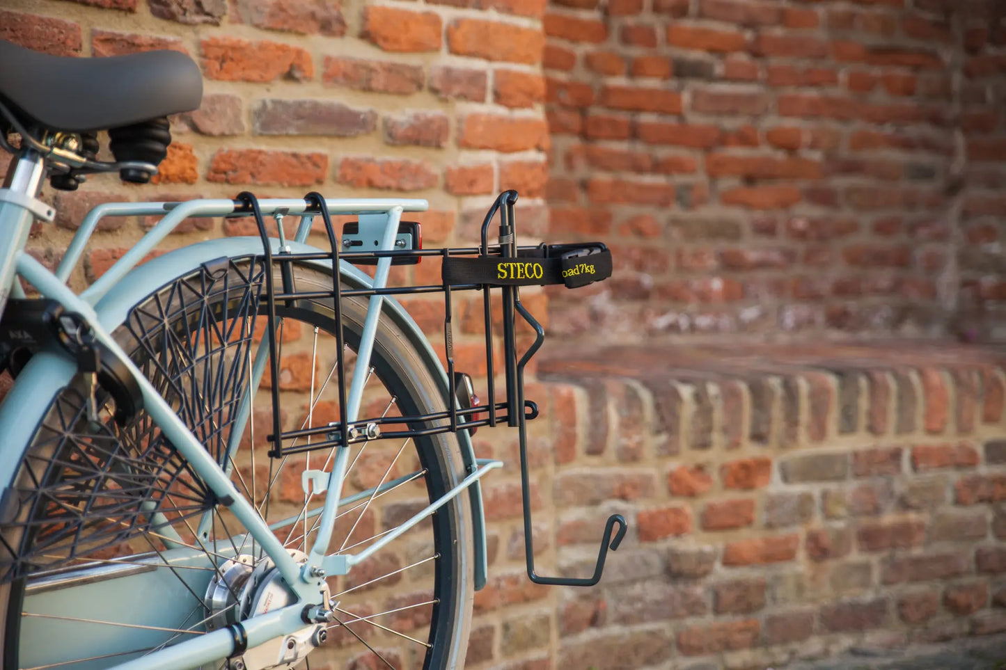 Steco buggy-mee de luxe mat zwart