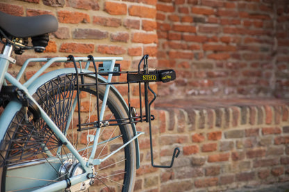 Steco buggy-mee de luxe mat zwart