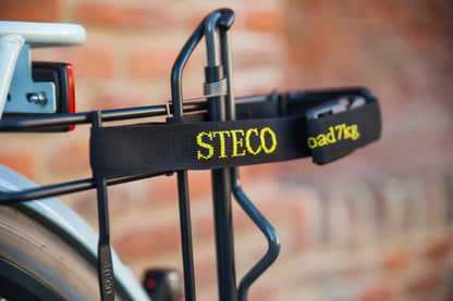 Steco buggy-mee de luxe mat zwart