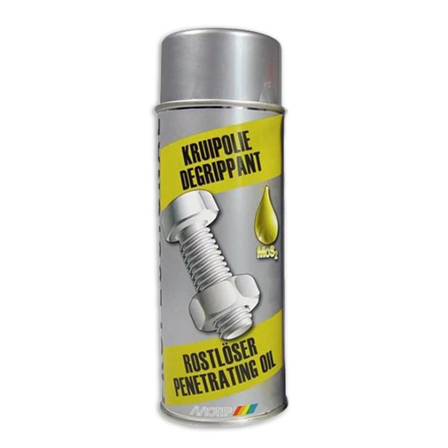Motip kruipolie / penetrating oil MOS2 400 ml.