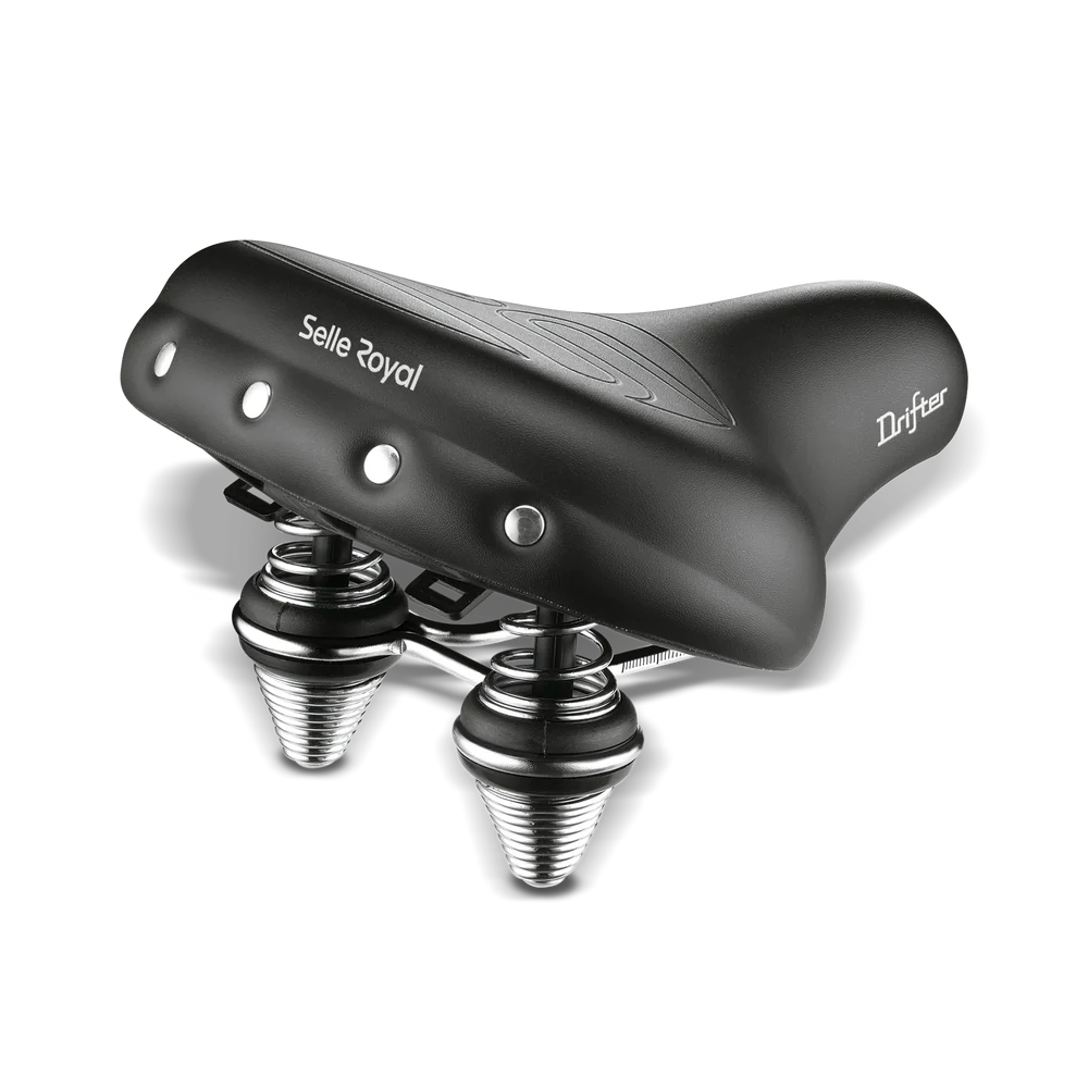 Selle Royal zadel Drifter Strengtex Relaxed zwart