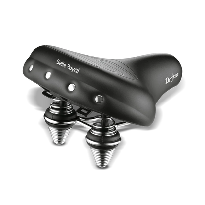 Selle Royal zadel Drifter Strengtex Relaxed zwart
