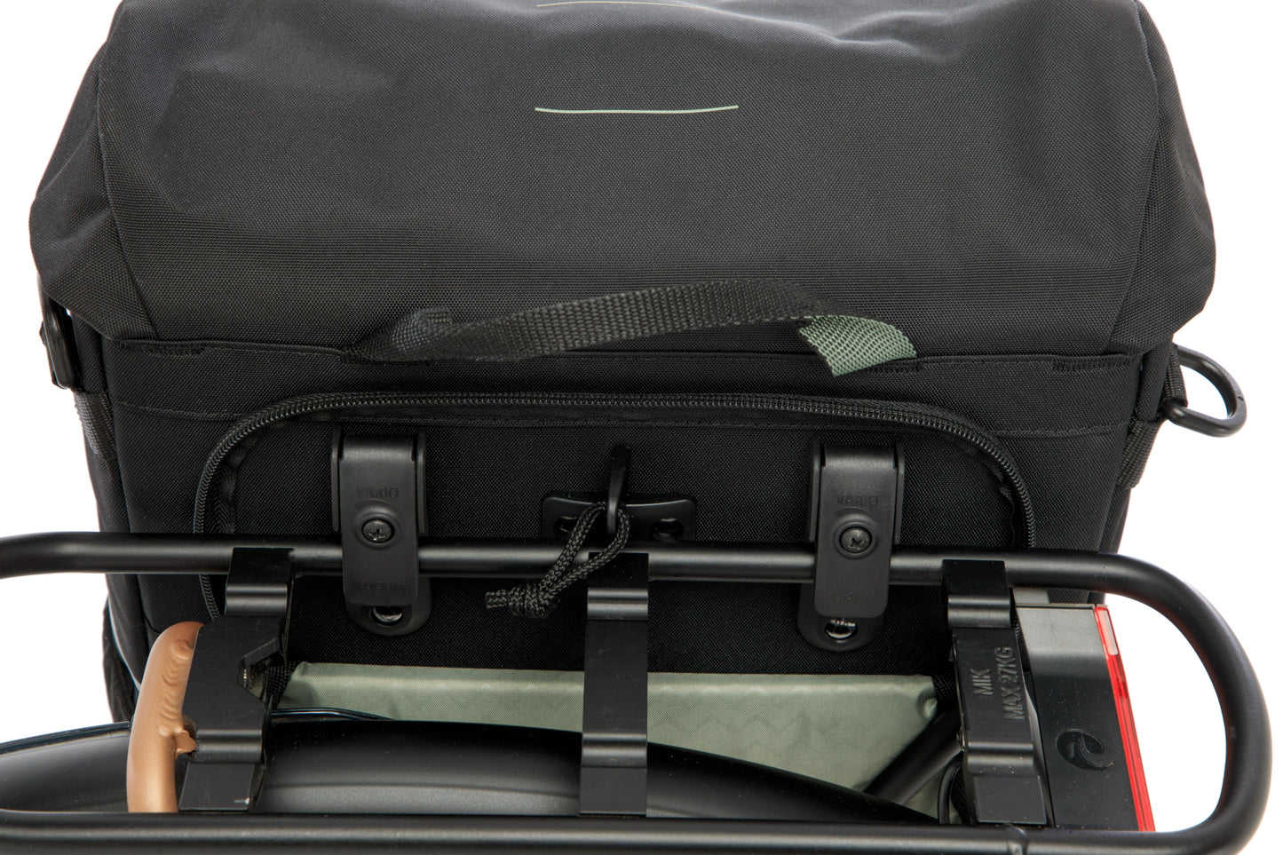 New Looxs tas nr. 535 Vigo Single Black/Green - 535.155