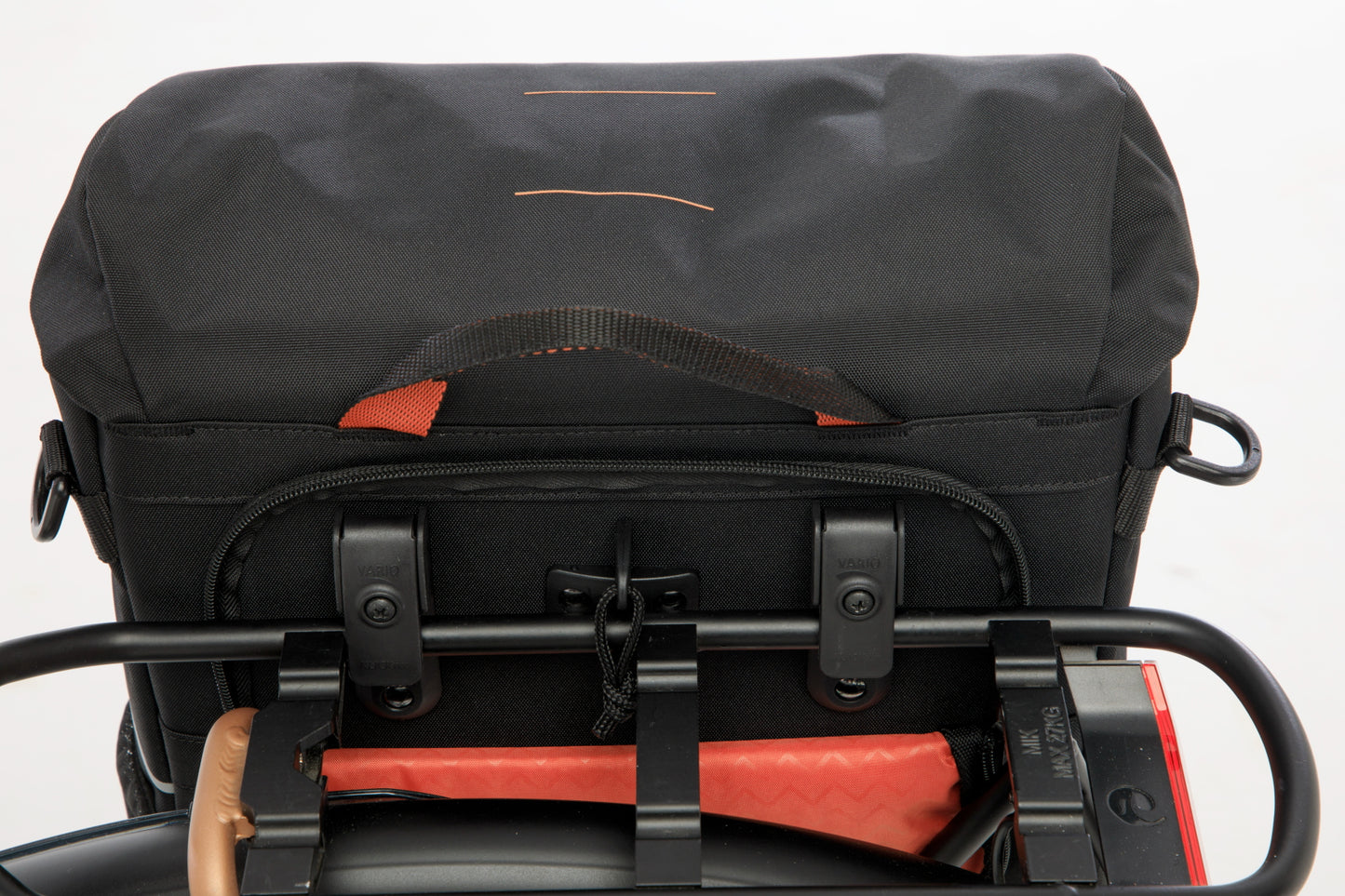 New Looxs tas nr. 535 Vigo Single Black/Orange - 535.156