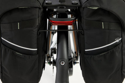 New Looxs tas nr. 536 Vigo Double MIK 2.0 Black/Green - 536.155MIK2.0