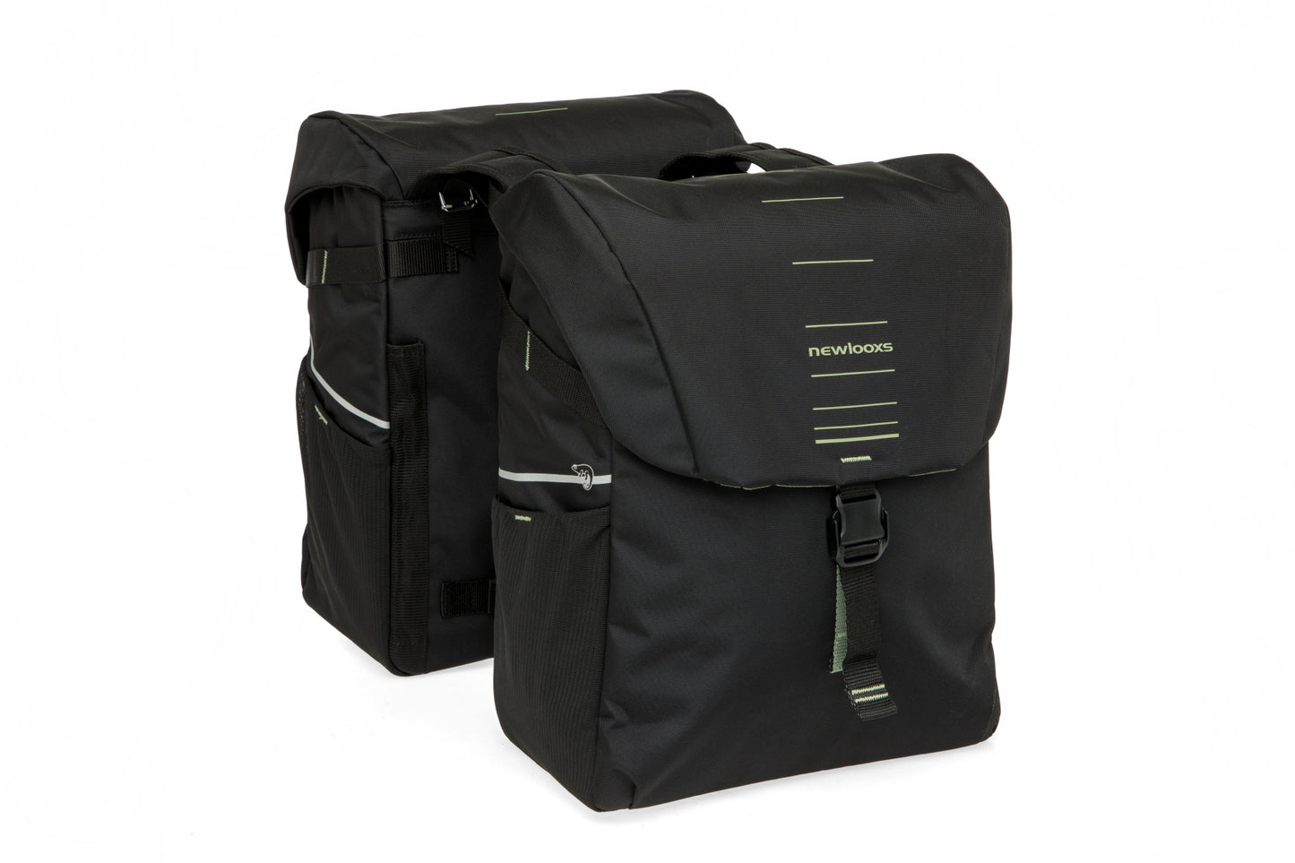 New Looxs tas nr. 536 Vigo Double Black/Green - 536.155