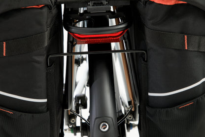 New Looxs tas nr. 536 Vigo Double MIK 2.0 Black/Orange - 536.156MIK2.0