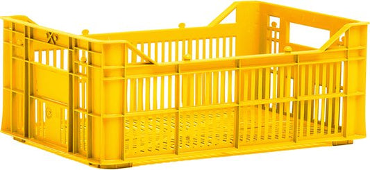 Urban Proof fietskrat Helsinki 7L Ochre Yellow - Recycled