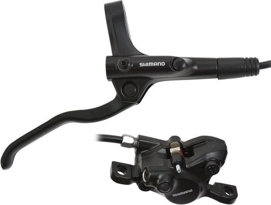 Shimano EMT201KRRXRA170 schijfrem set BL BR-MT200 (R-achter) compleet z/schijf zwart