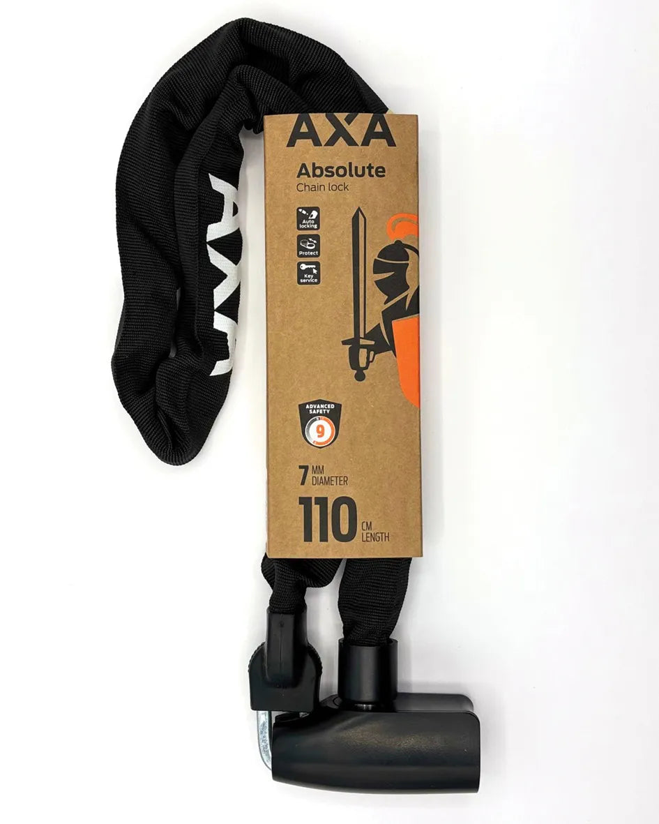 AXA Absolute kettingslot 110 cm. 7 mm. Ø