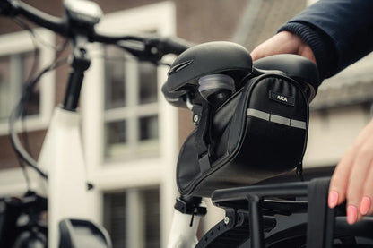 AXA saddlebag / zadeltas op kaart