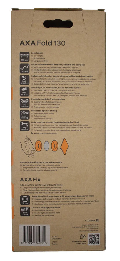 AXA Fold 130 vouwslot