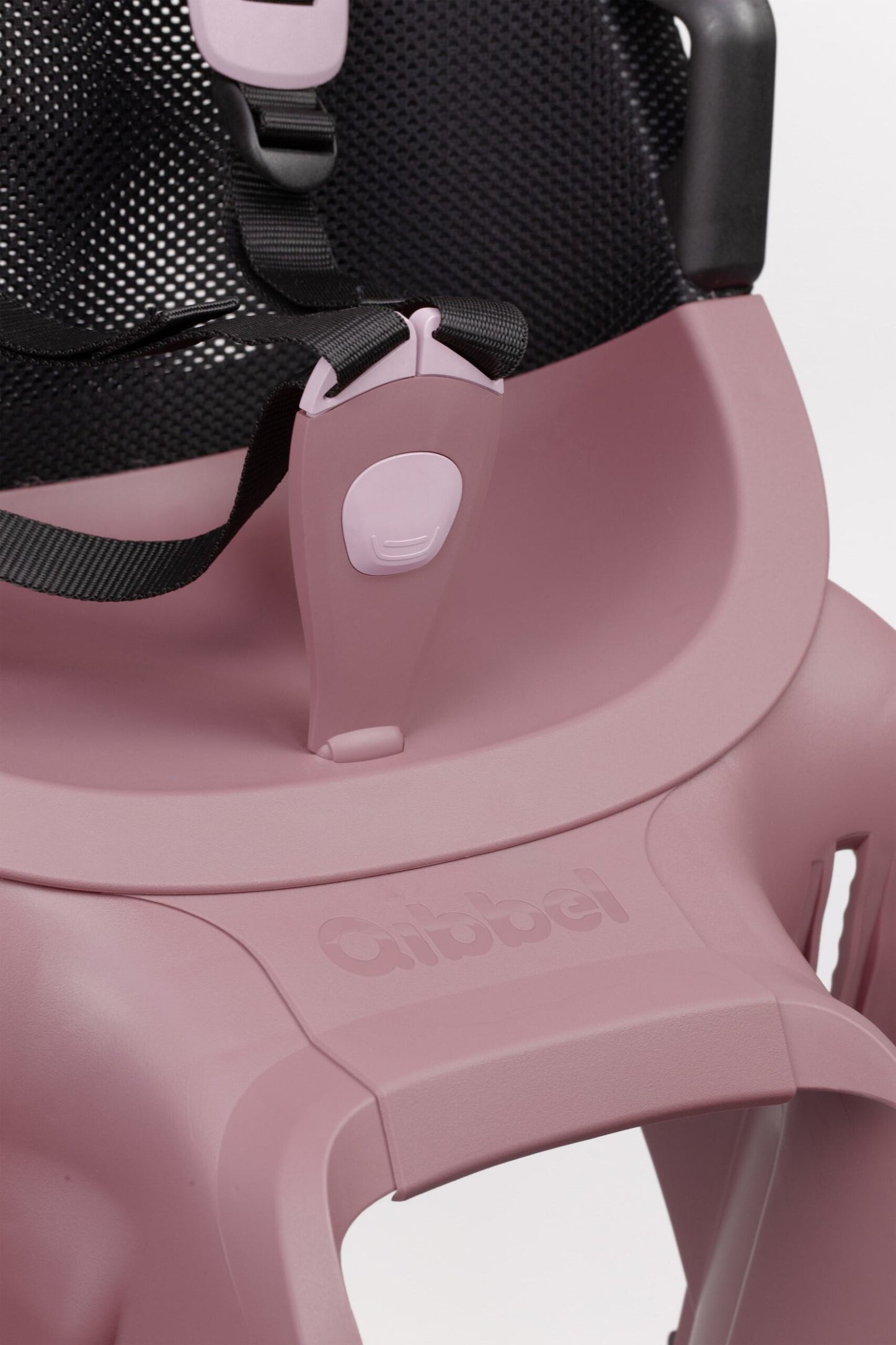 Qibbel Air Q978 Plum Rose achterzitje dragerbevestiging