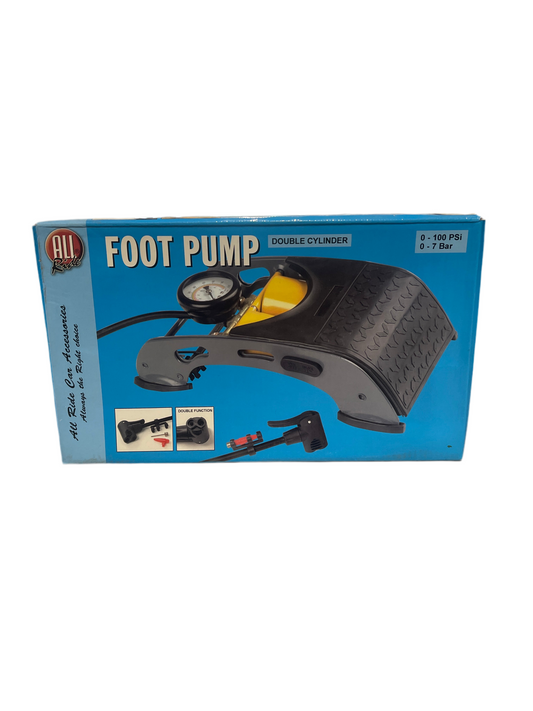 All Ride voetpomp dubbele cylinder