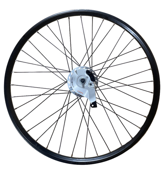 Achterwiel 28" - 622 Dynamic zwart/zwarte spaken Nexus 7 RB