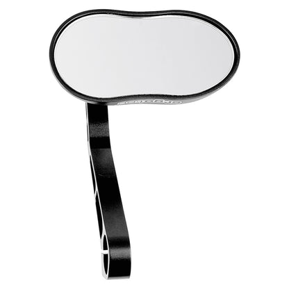 WH spiegel M-88 aluminium zwart per stuk