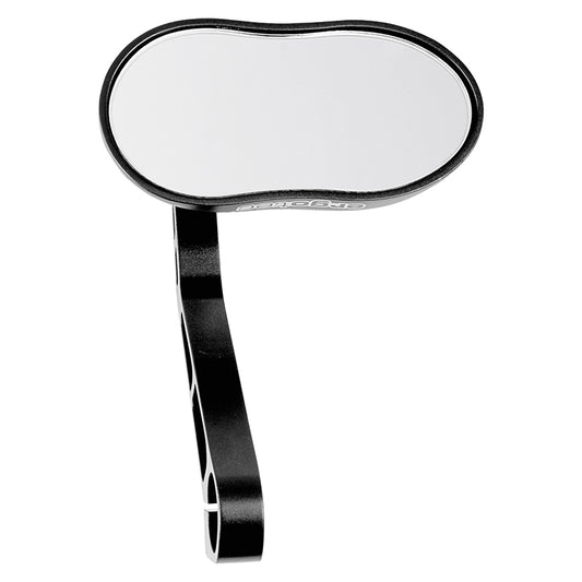 WH spiegel M-88 aluminium zwart per stuk