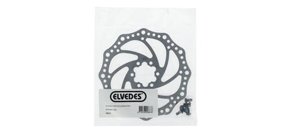 Elvedes 6820 SX16 Rotor 160 mm. stainless + 6 boutjes