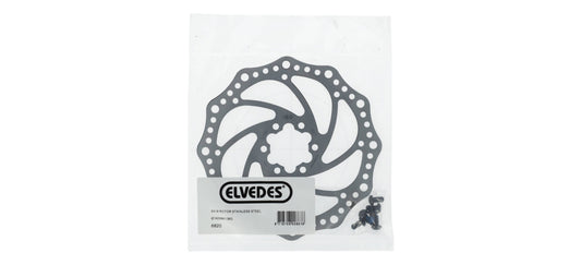 Elvedes 6820 SX16 Rotor 160 mm. stainless + 6 boutjes