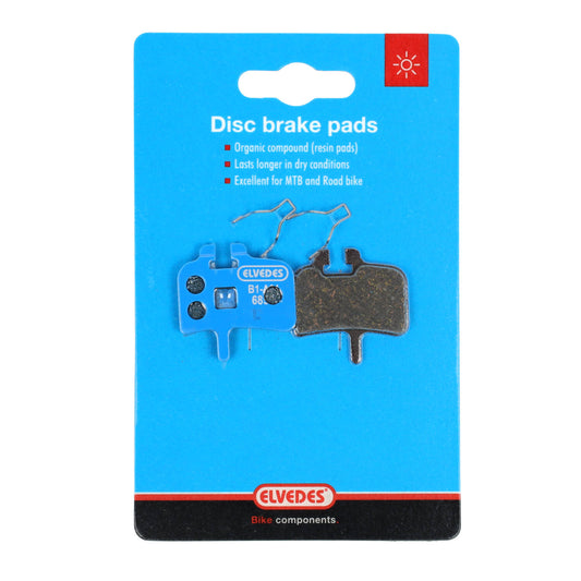 Elvedes 6850 disc brake pad soft compatible with Hayes / Promax