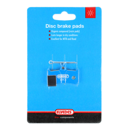 Elvedes 6853 disc brake pad compatible with Shimano XT Grimeca system 8 / Hope Mono 4 Sram