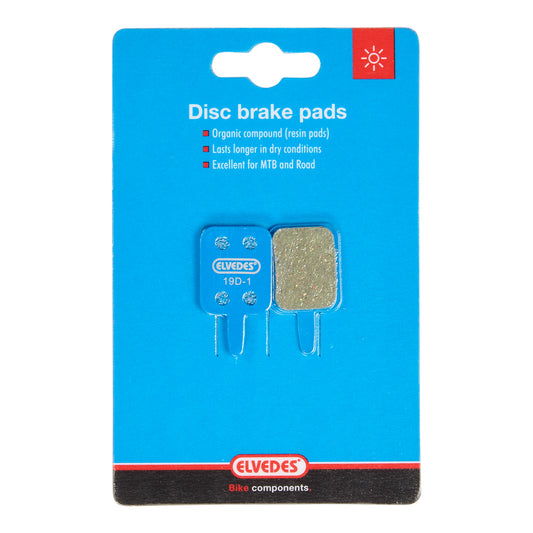Elvedes 6881 disc brake pad compatible with Asses Mechanical