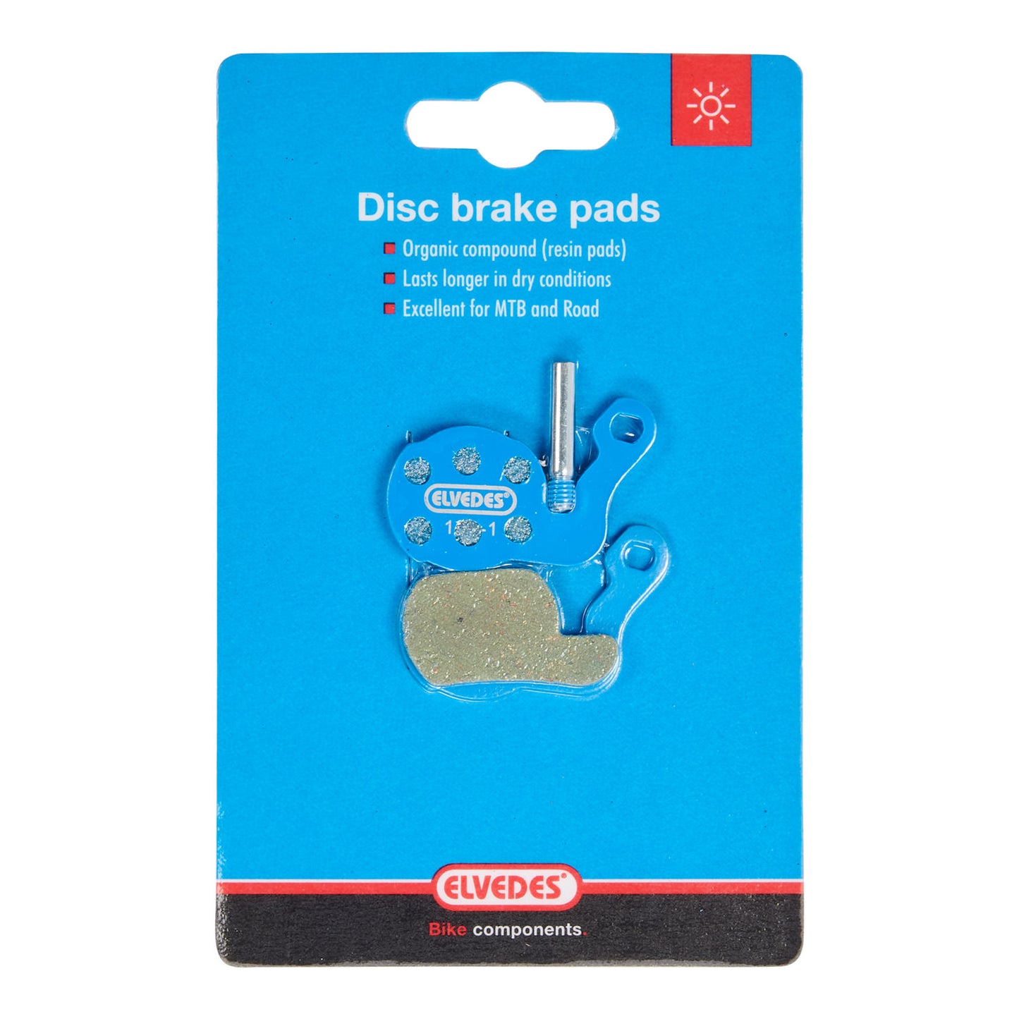 Elvedes 6884 disc brake pad compatible with Magura Louise 2007, Bat. Carbon 2008