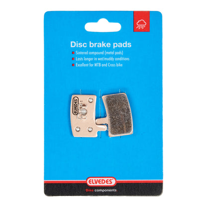 Elvedes 6889S disc brake pad compatible with Hayes Stroker Trial sintered