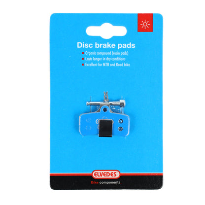 Elvedes 6891 disc brake pad soft compatible with Shimano