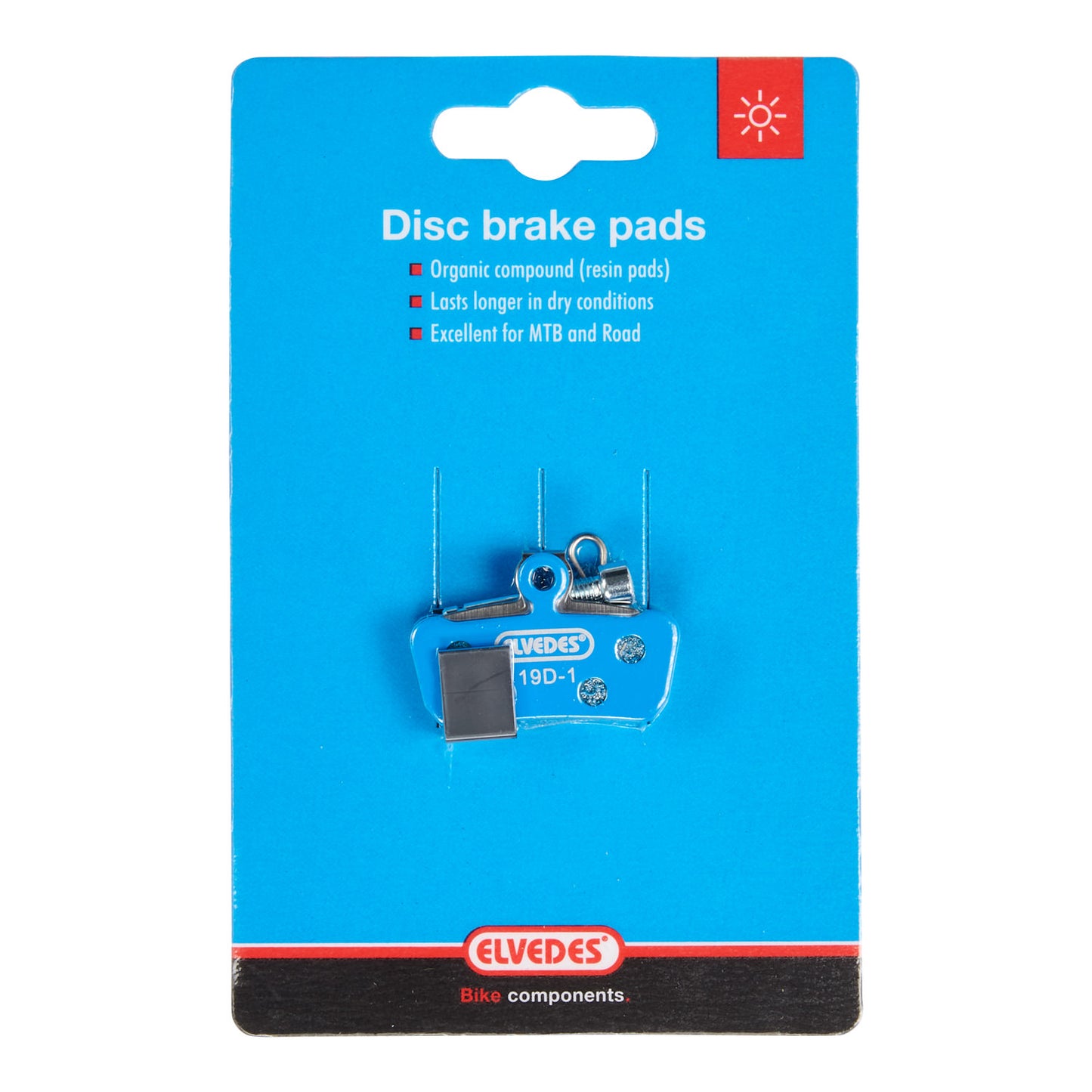 Elvedes 6898 disc brake pad compatible with Avid X0 Trail