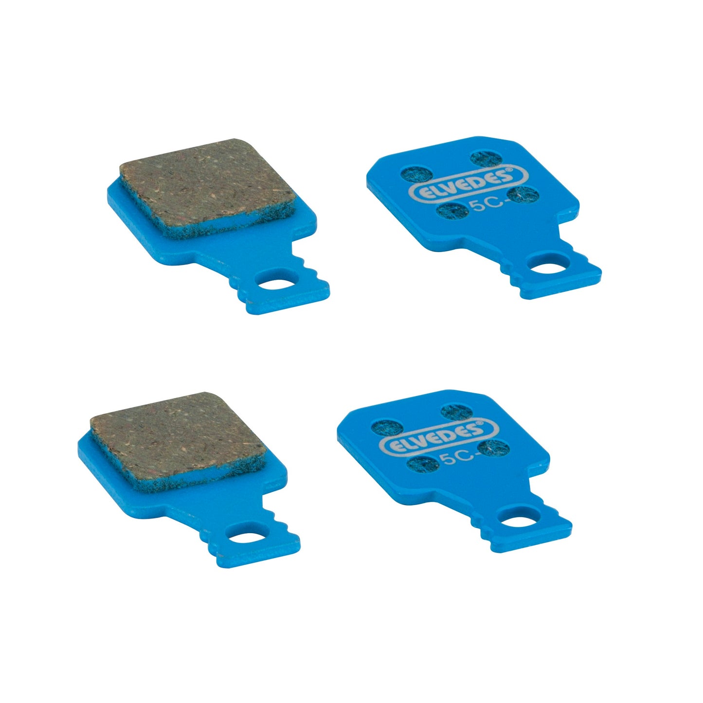 Elvedes 6904 disc brake pad compatible with Magura MT5/7 2 pairs + 2 bolts