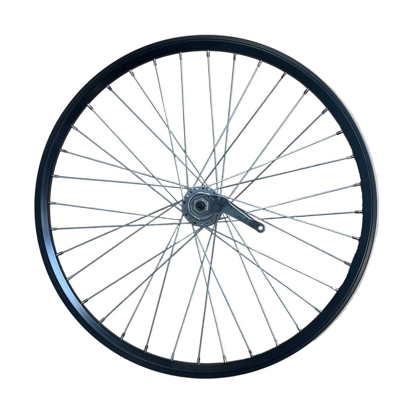 Achterwiel 26" - 559 Vision25 leenfiets zwart RVS spaken Shimano 3GRN