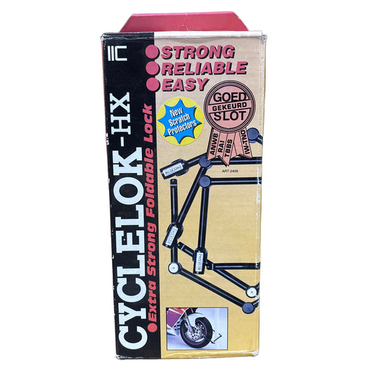 Cyclelok vouwslot 6-arm