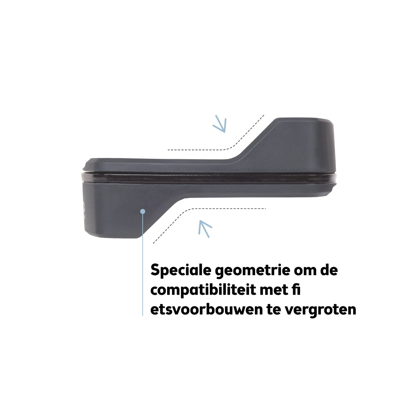 Bobike Mini A-Head Plus adapter / bevestigingsset - integrated cables