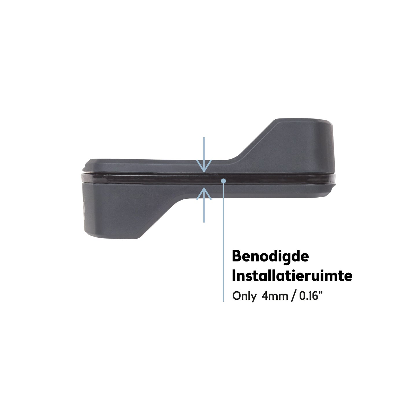 Bobike Mini A-Head Plus adapter / bevestigingsset - integrated cables