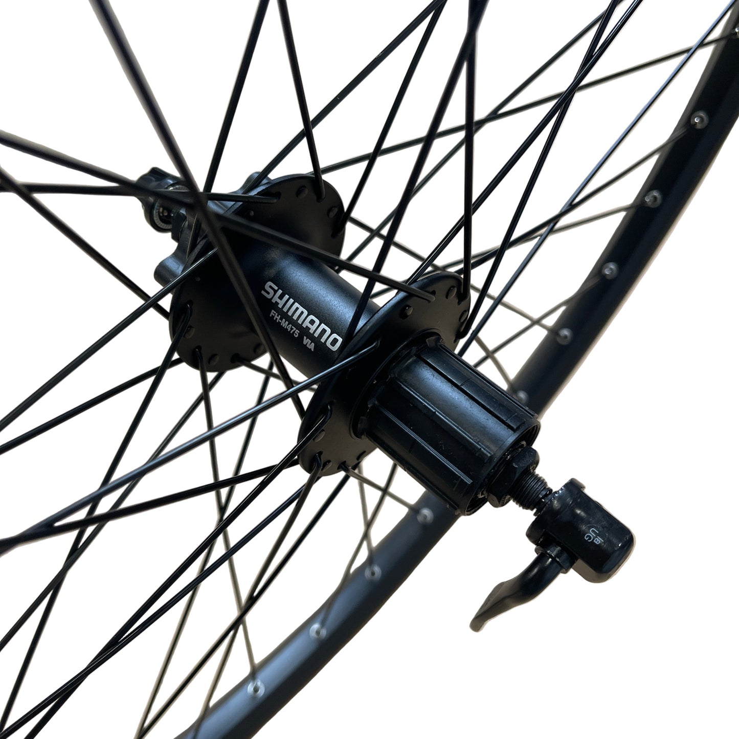 Achterwiel 26" 21-559 Taurus alu. zwart Shimano HB475 schijfrem