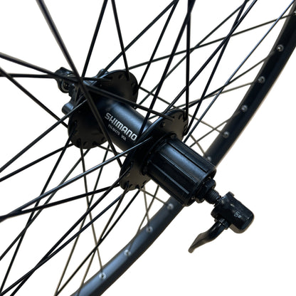 Achterwiel 26" 21-559 Taurus alu. zwart Shimano HB475 schijfrem